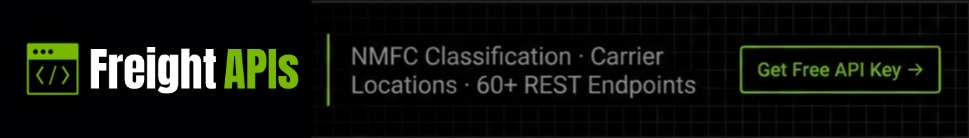 Freight APIs - NMFC Classification, Carrier Locations, 60+ REST Endpoints